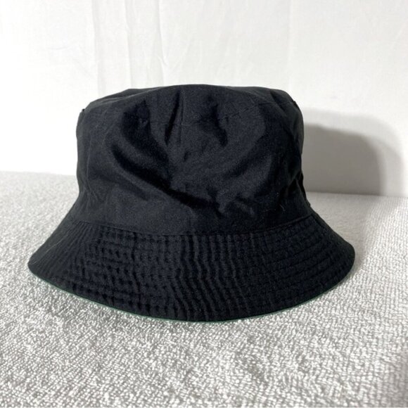 Reversible Green Black Bucket Hat - Picture 10 of 12